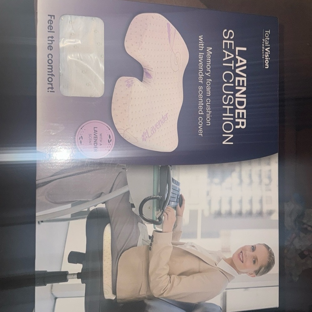 Lavender sit cushion